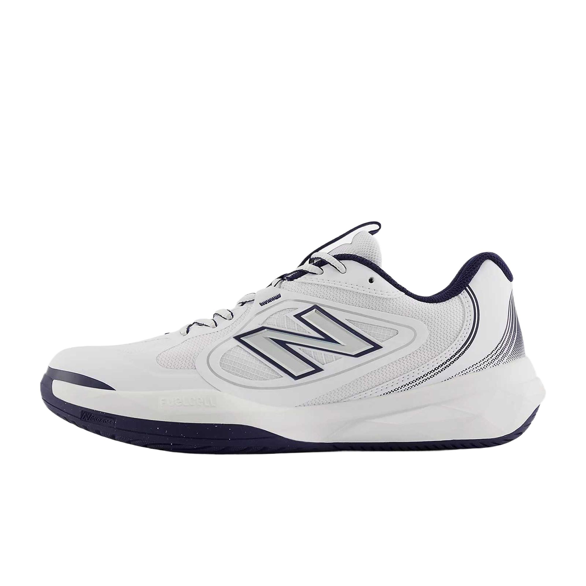 New Balance FuelCell 796 v5 White Navy Men s Tennis Shoes M7964RA 40