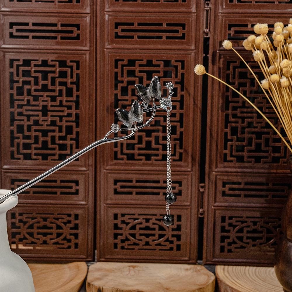 Nationalstil Perle Blume Quaste Quaste Quaste Anhänger Hanfu Accessoire Haarnadel Weiblich Neu Chinesisch Antiker Stil Glockenblume Haarnadel