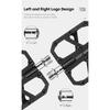 WEST BIKING Ultra-Light Carbon Fiber Pedals 3 Bearing Cycling Pedals Labor Saving Anti-Slip MTB Road Bicycle Pedal Accessories