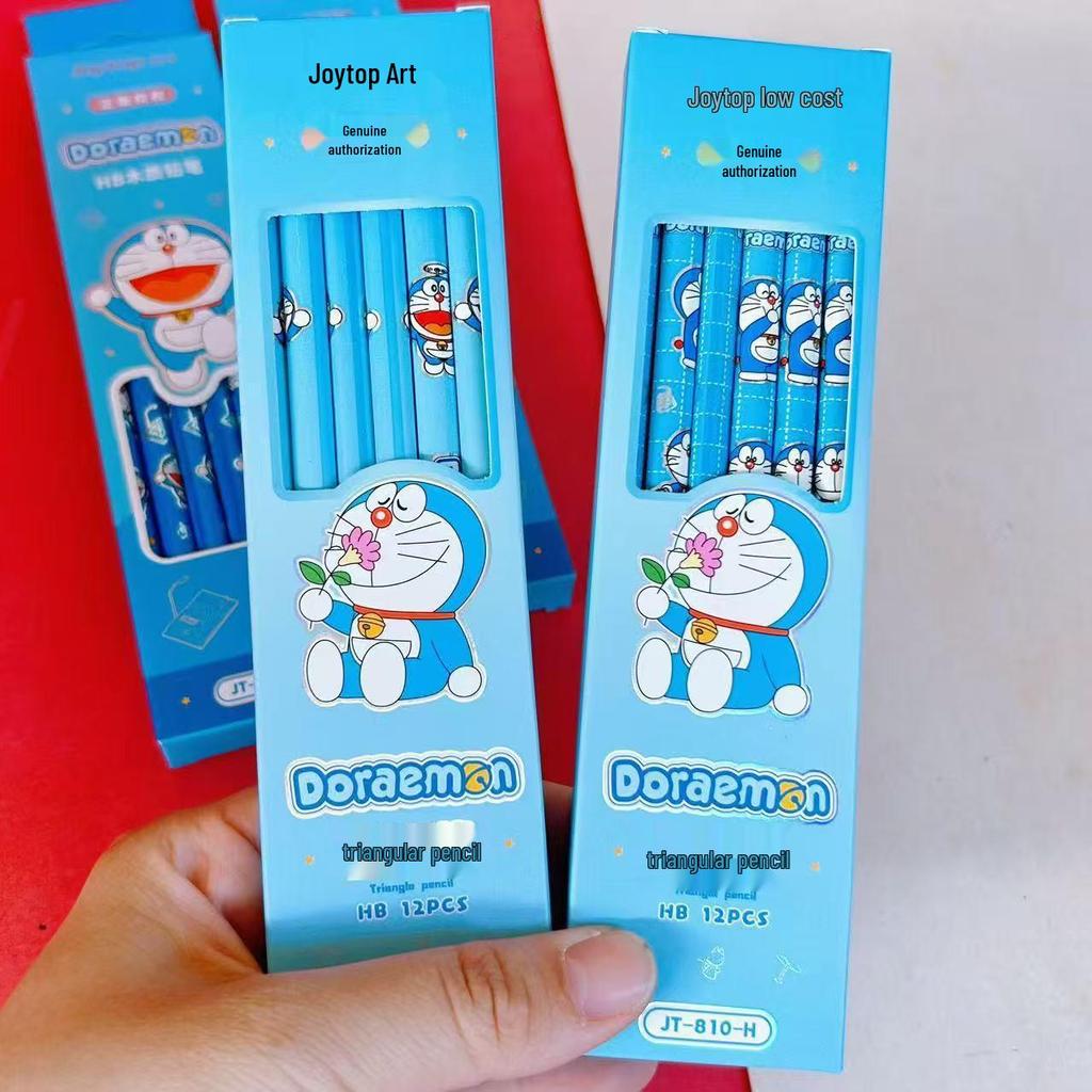 Doraemon Cute HB Wooden Pencil - Student Writing Pen, Back-to-School Gift