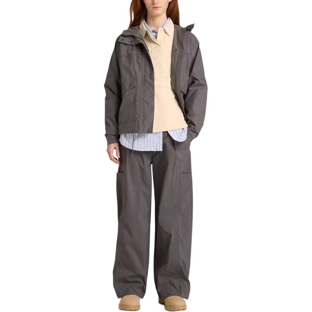 Timberland SS26 Solid Quick-Dry Waterproof Breathable Wide-Leg Outdoor Casual Pants Women bottoms A42JF-W08