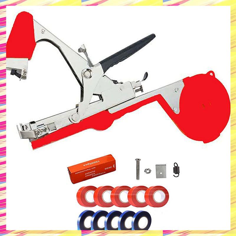 ABJJ Plant Banders, Roll Tape Set For Vegetables, Grapes, Tomatoes, Cucumbers, Peppers, Flower Vines