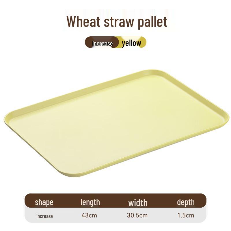 Nordic Rectangular Plastic Serving Tray