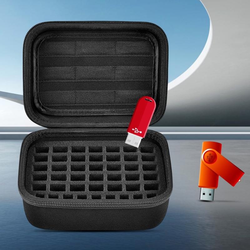 Durability Camera Card Organizers with 26 Individual Holders for Secure Memory Card Keepings AntiDust Card Pouch