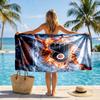 Kansas City Pride Custom Name Text Personalized Beach Towel, Quick-drying, Easy to Care for, Suitable for Both Fitness and Beach Vacations,Sports Esse