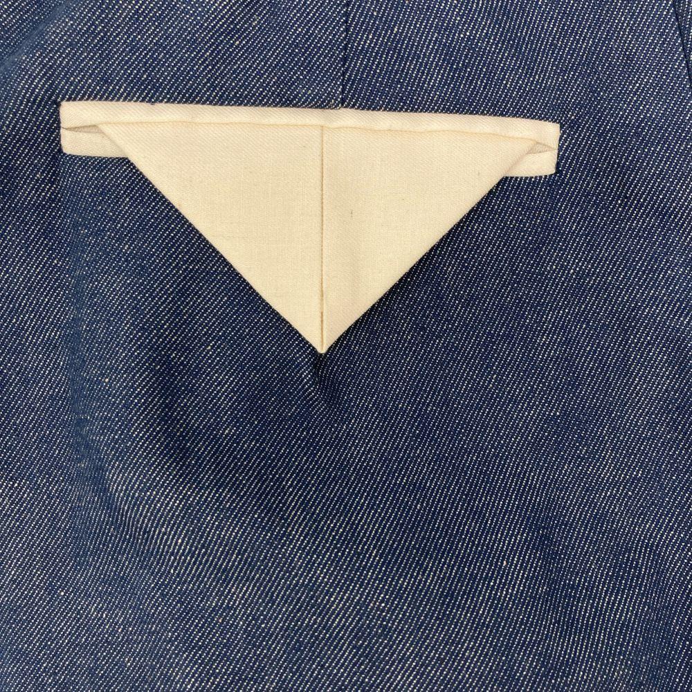 Yori 24Stainless Steel SC22-24006SP Indigo Cotton Wide Denim Pants Bottoms 36 blueUsed