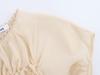 Spring 2025 Women's 3D Floral Embroidery Top - European & American Style Fashion