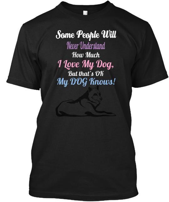 

Dog Lovers T-Shirt Made in the USA Size S to 5XL L
