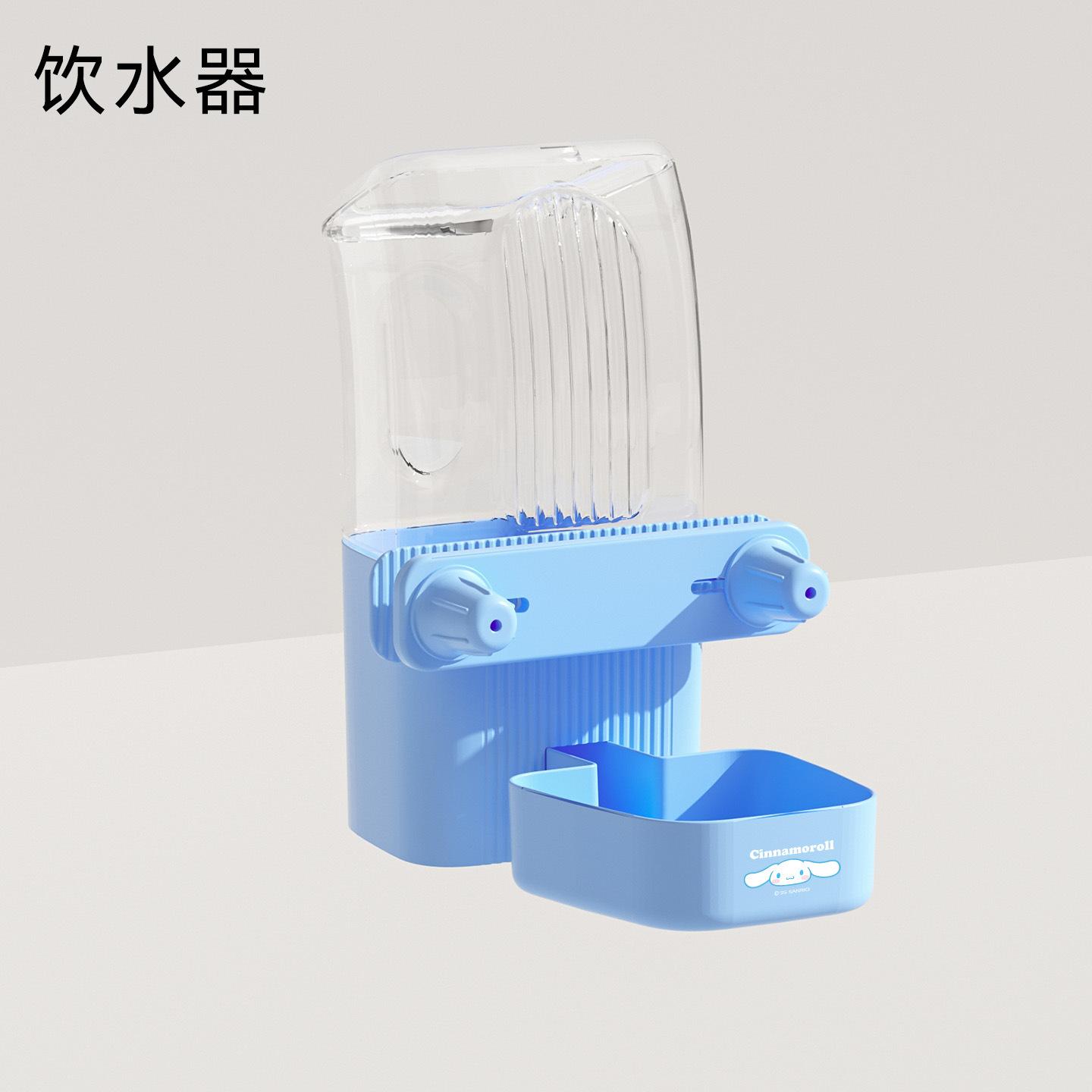 

Space-Saving Automatic Hanging Cage Pet Feeder & Waterer, 1500/1600ml, Durable with Stainless Steel Option for Dogs Cats Rabbits Indoor Home Use