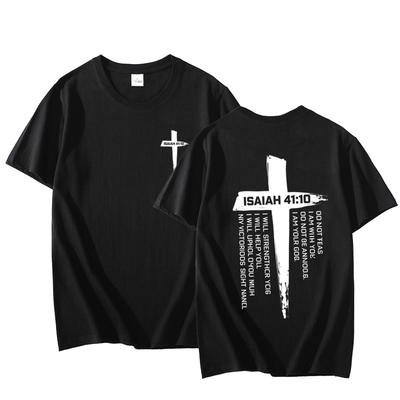 Heaven T Shirt Casual Cotton Short Sleeve Christian Jesus Bible Verse Tshirt Round Neck Tshirt Loose Streetwear Unisexs Clothing