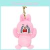 Rabbit Plush Pink Toy Cartoon Cute Doll Backpack Pendant Childrens Gift Holiday