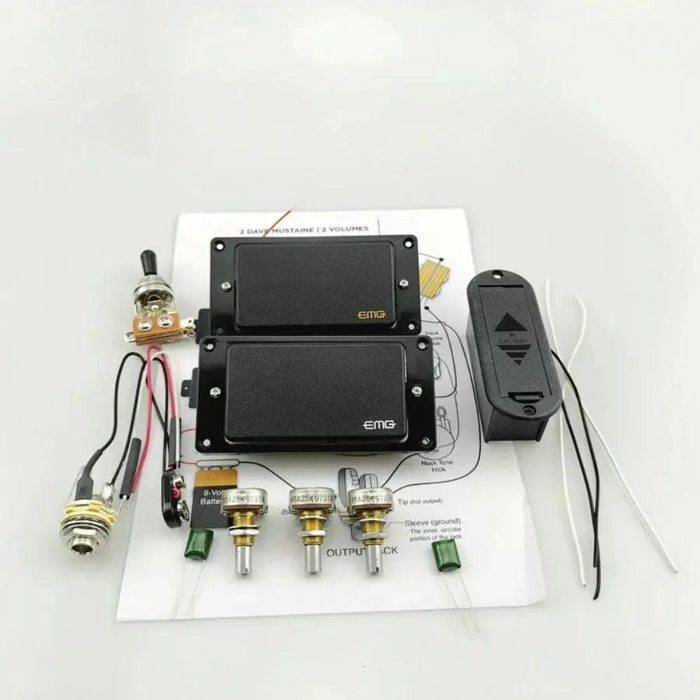 Electric Guitar Pickups Active Pickup Humbucker Active Power Supply 9 V