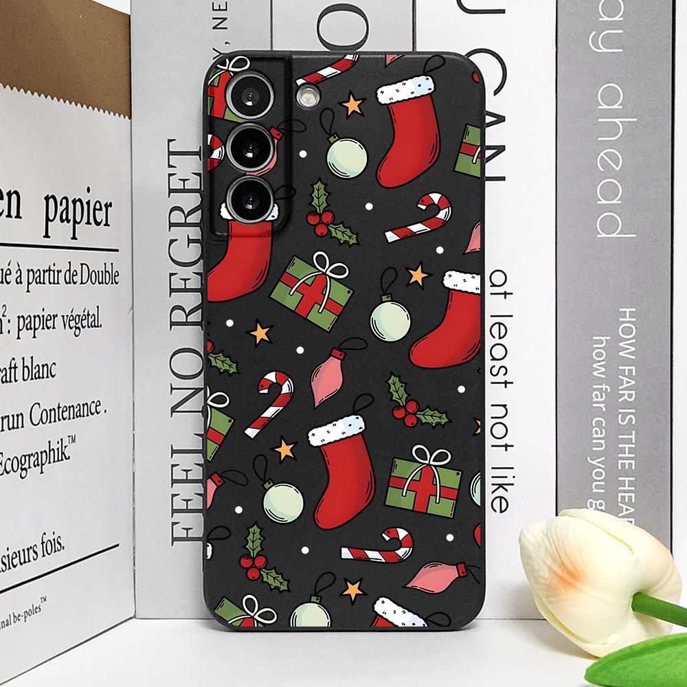 Cute New Year Gifts Snow Elk Merry Christmas Phone Case for Huawei Honor 90 70 100 Pro Nova10 11 9 P60 P30 Mate 50Pro Soft Cover