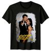Der Morgen stirbt nie (1997) Unisex T-Shirt im Stil eines Filmplakats Retro 80er Jahre Tee
