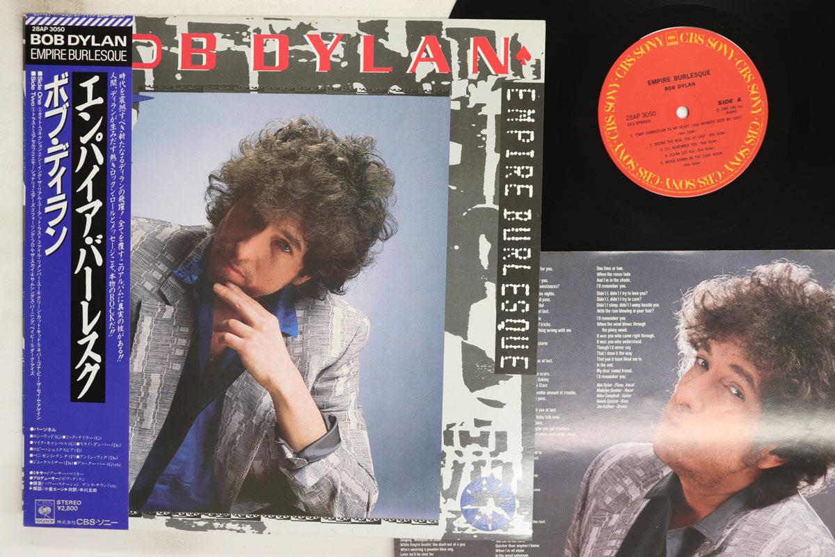 

LP Record BOB DYLAN Empire Burlesque 28AP3050 CBS SONY 1985 Japan Obi Rock Used