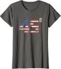 Trump 2024 45 Squared Second Term  Vintage Ladies' Crewneck T-Shirt Unisex T-Shirt