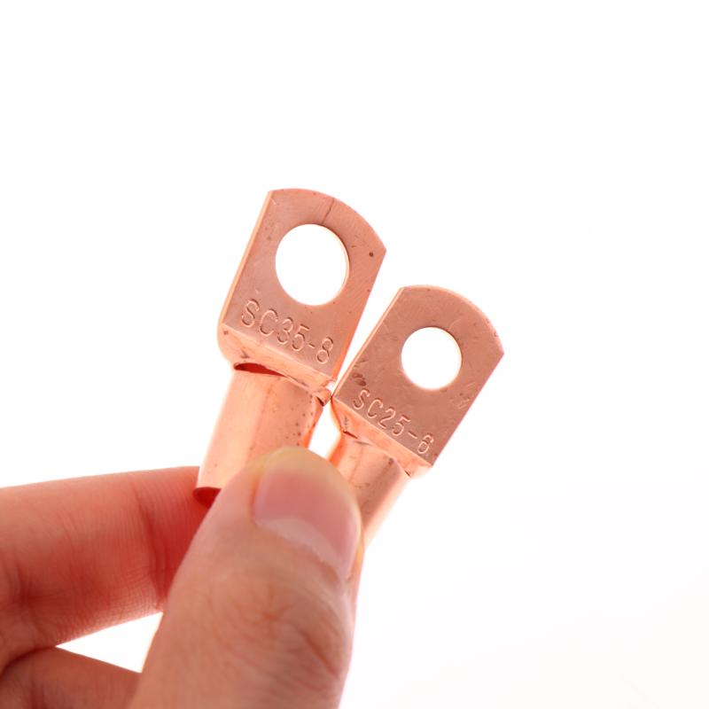 60/100/130Pcs Awg 4 6 8 10 12 Ring Lug Kit With Shrink Tubing 50 Battery Cable Lugs With Shrink Copper Terminal Connectors