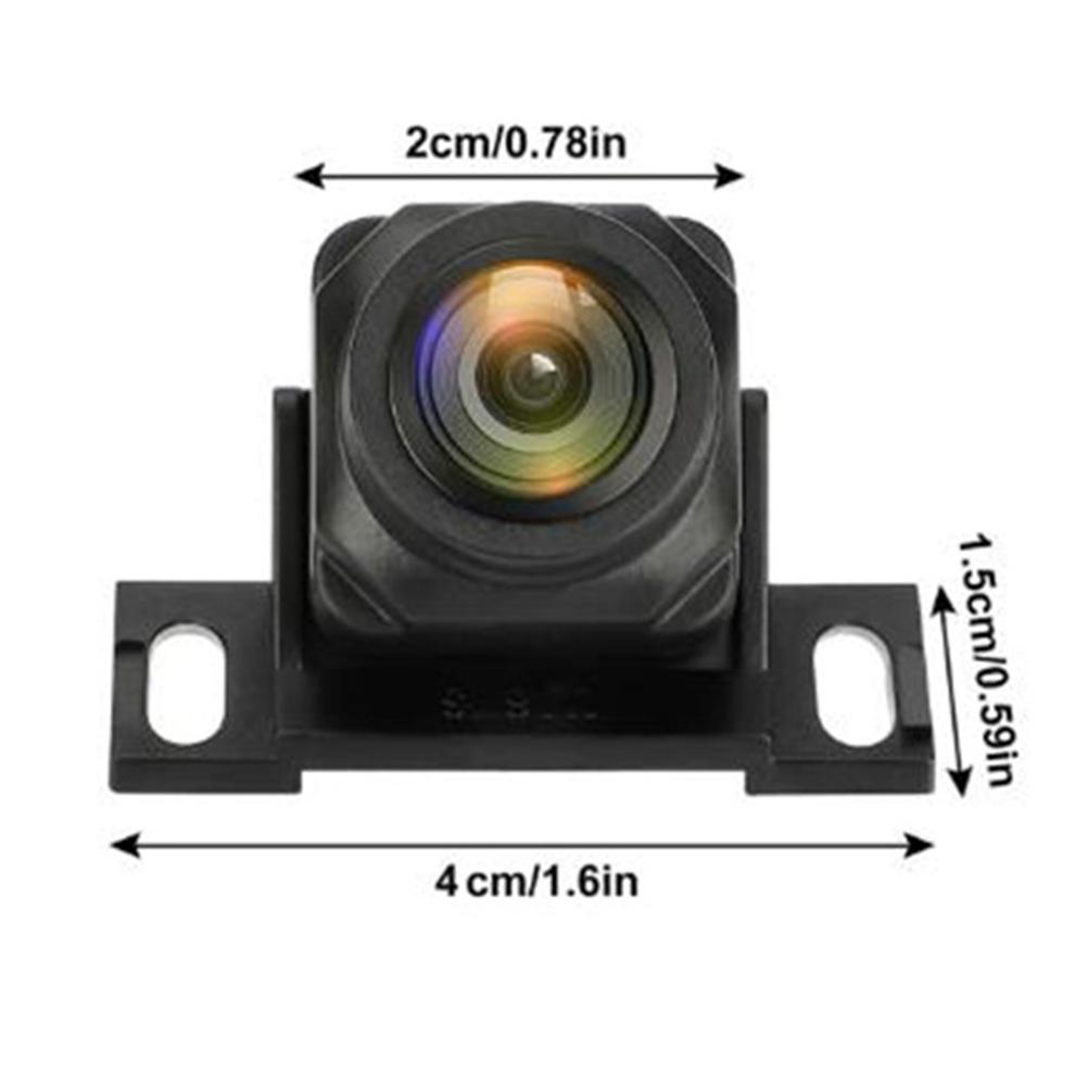 Car Rear View Camera 12V AHD CVBS 170° Front Bumper Reversing Cam Auto Parking Assistance Cameras ABS For Night Vision 0-3m