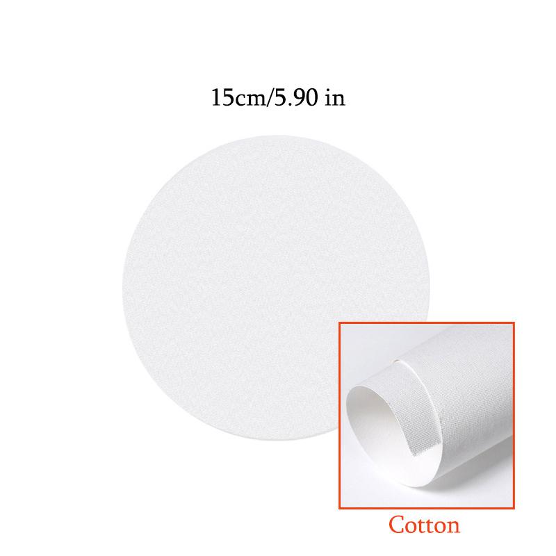 Panou de Desen din Pânză Albă, Cadru din Lemn cu Pânză de Bumbac, Potrivit Pentru Acrilic, Guașă, Practică de Pictură, Creație, Materiale de Artă, HB-05, 1 Bucată