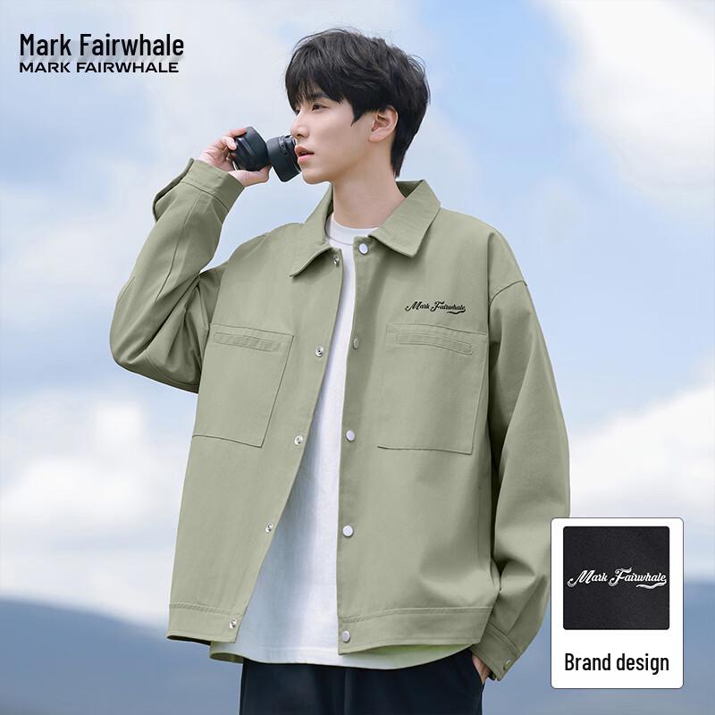 Mark Fairwhale Men's Retro Casual Workwear Jacket