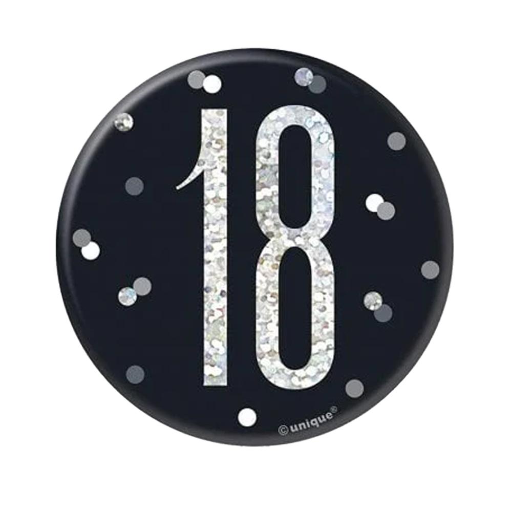 Unique Party Prismatic 18th Badge