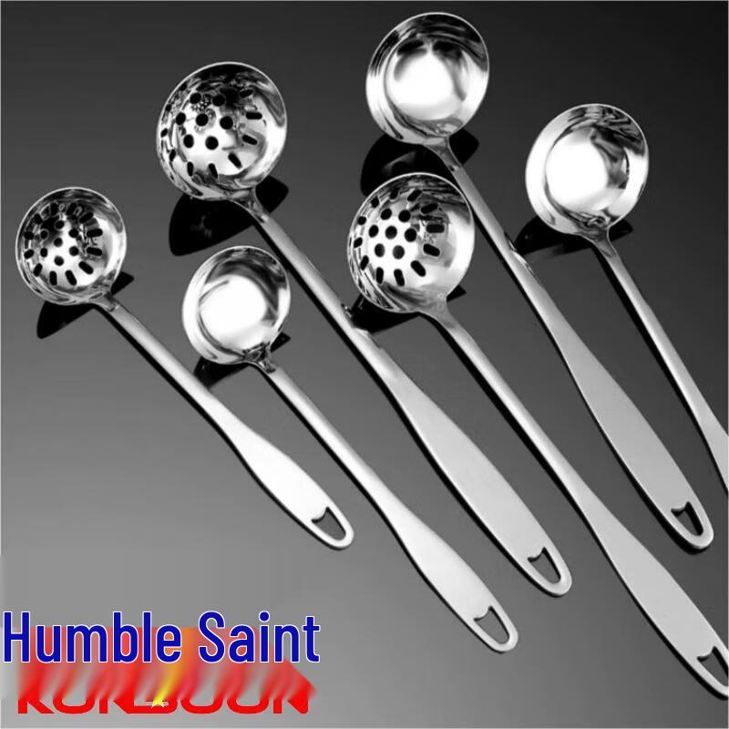 304 Stainless Steel Long Handle Soup/Hot Pot Spoon