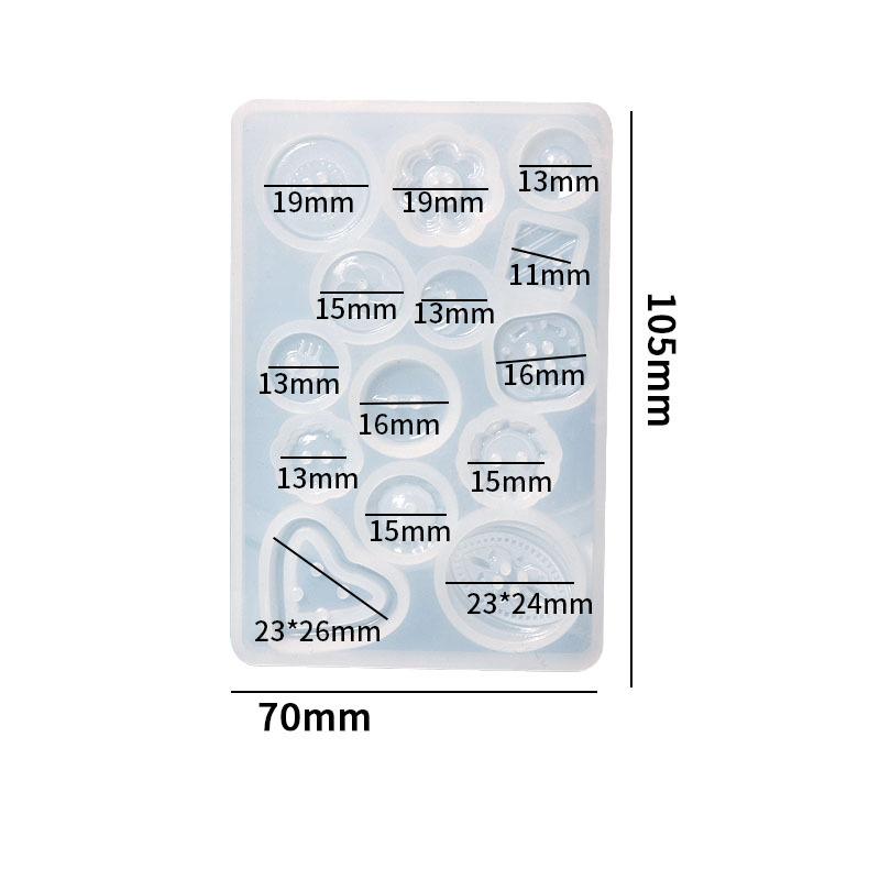 

Силиконовая форма, кнопка, эпоксидная форма, аксессуары из смолы, ручная работа, брошь в виде формы «сделай сам»
