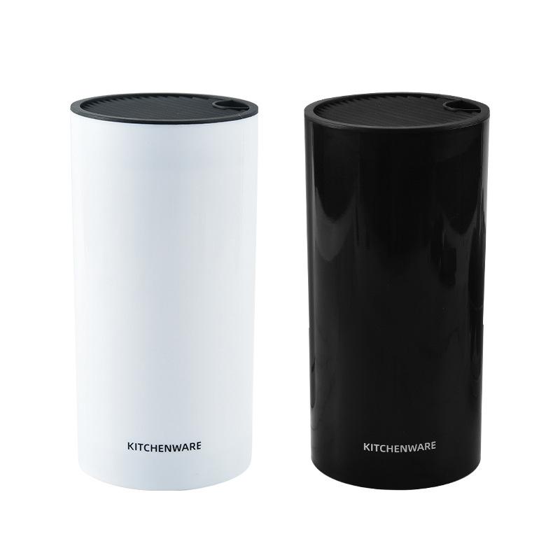 1 szt. Stojak blokowy z tworzywa sztucznego, włożony do przechowywania przyborów kuchennych, narzędzi, organizera, uchwytu na nóż