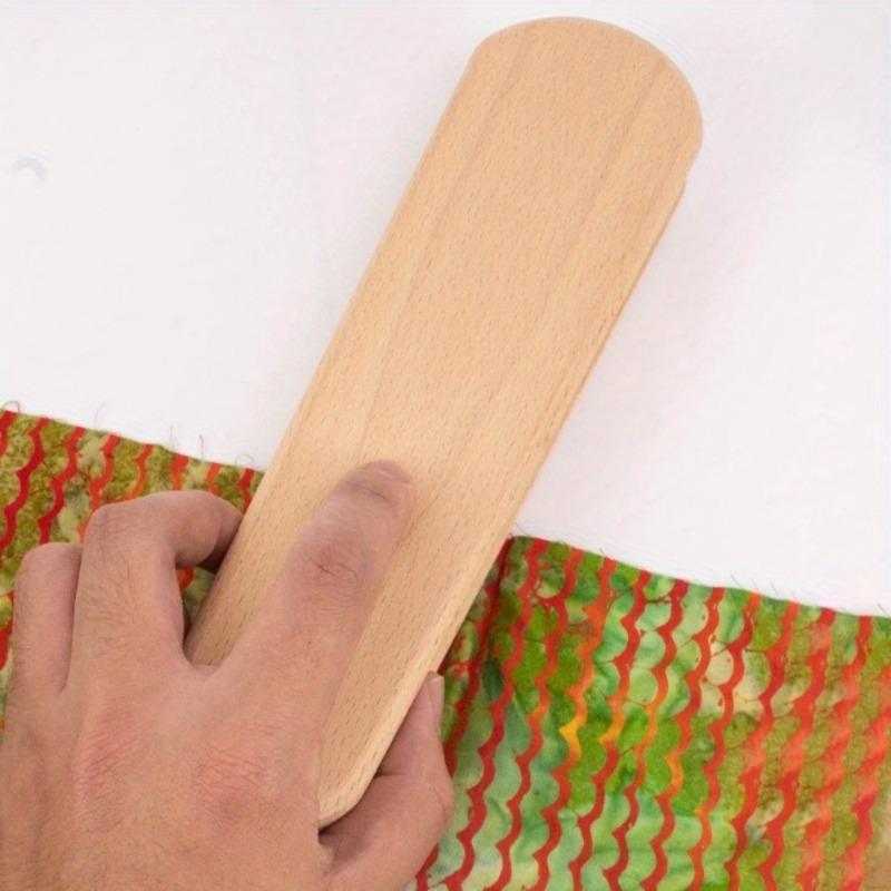 1PC/2PCS Multi-Purpose Beech Wooden Tailors Clapper Double Sided Pressing Pad for Quilting Sewing Ironing Fabric Accessories