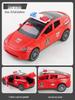 Inertia Action Vehicle Set: Openable Door Ambulance, Police Car, SWAT, Fire Truck Model Toy for 3+ Boys - Tesla TSL Inspired