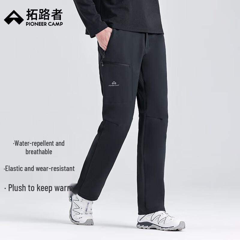 Tuoluzhe Women s Outdoor Brushed Casual Pants B136 XL