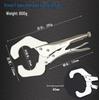 German Industrial High-Leverage Pliers & Heavy-Duty C-Clamp for Wood
