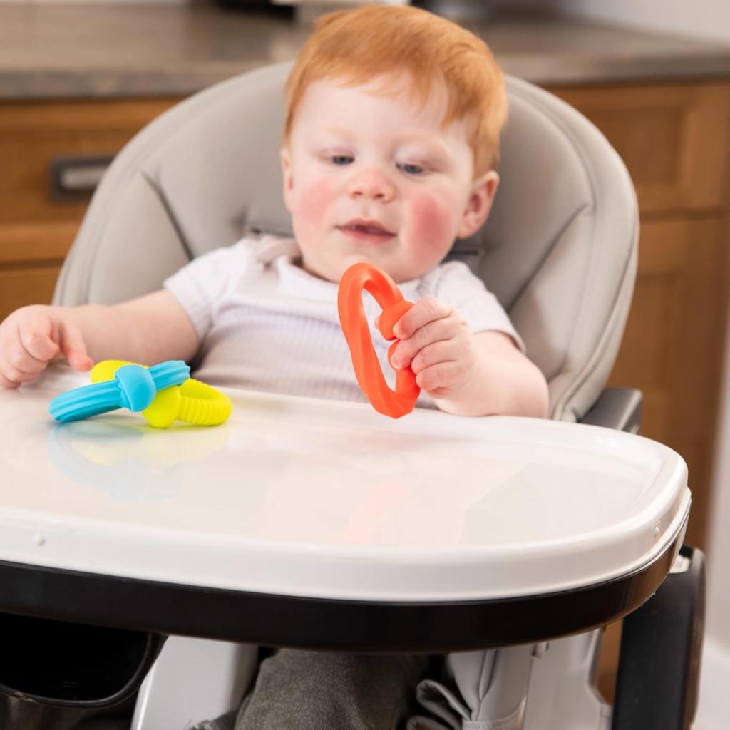 Fat Brain Toys Plip Grips Baby Toy Fidget Toy Plip Grips 3 Pieces Authentic FA489-1