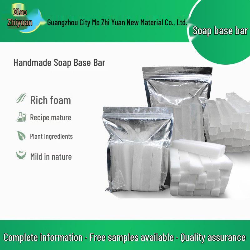 Natural Handmade Soap Base - Milky White/Transparent Transparent Bar Soap Base 250g/bag