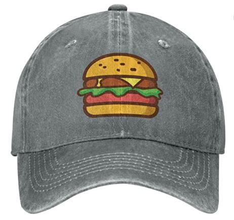 2020 New Best Selling Print Junk Food and a Diet Coke Denim Cap Baseball Dad Cap Adjustable Classic Sports for Men Women Hat