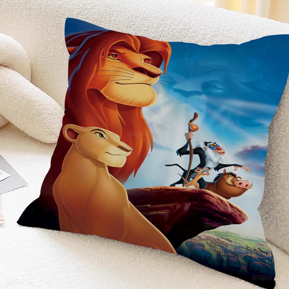 T-the L-lion-Kings Cushion Cover 30x50 Polyester Sofa Cushions Decorative Throw Pillows Home Decoration Pillowcover