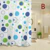 180*200cm Banyo Perdesi Su Geçirmez Duş Perdesi 12 Perde Kancası ve Halkası ile Duş Perdesi Seti