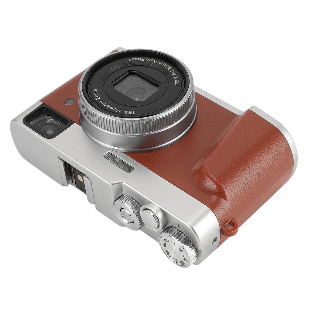 4K 48MP Digital Camera 2.8inch Screen Anti Shake 16X Digital Zoom Video Camera Compact Point and Shoot Travel Camera