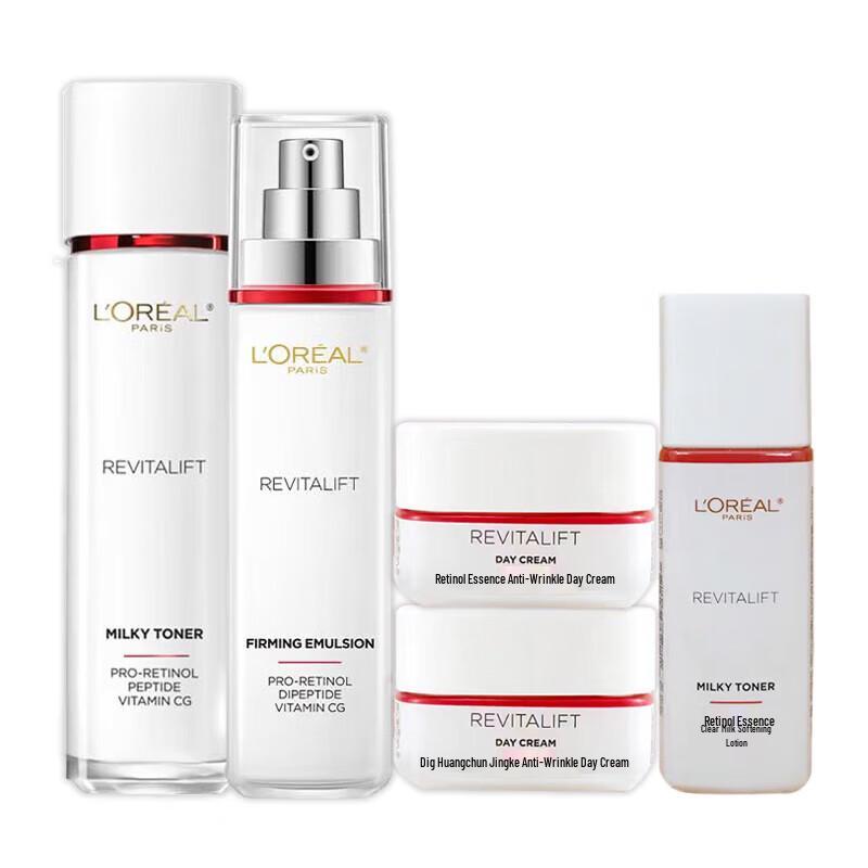 L'Oréal Revitalift Anti-Aging 5-teiliges Hautpflegeset