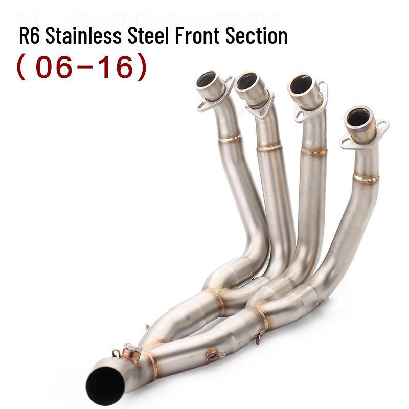 Yamaha YZF-R6 Mid-section Exhaust Pipe for Modified Motorcycles (Fits 98-05, 06-18 Models)
