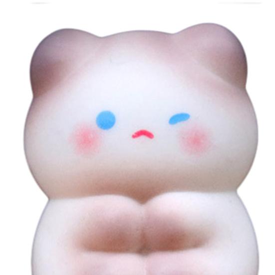 Mini Figurine de Chat en Résine Micro Statue de Chat Cartoon Animaux Minuscules Artisanat pour Paysage de Mousse DIY Maison de Poupées Décor de Jardin Gâteau d'Anniversaire