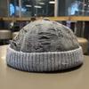 Autumn and winter new trendy casual hole old landlord hat versatile face small street warm yuppie melon fur hat
