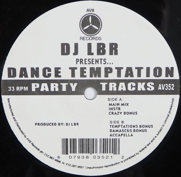 

12inch Record DJ LBR - Dance Temptation AV352 AV8 2003 US Rap & Hip-Hop/R&B Used