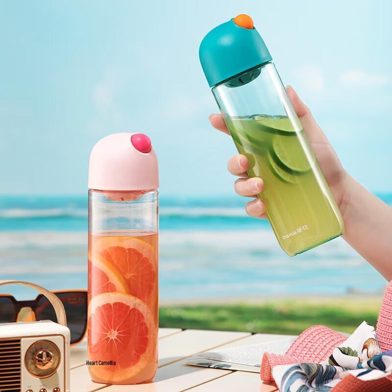 Chahua Pea Portable Plastic Water Bottle