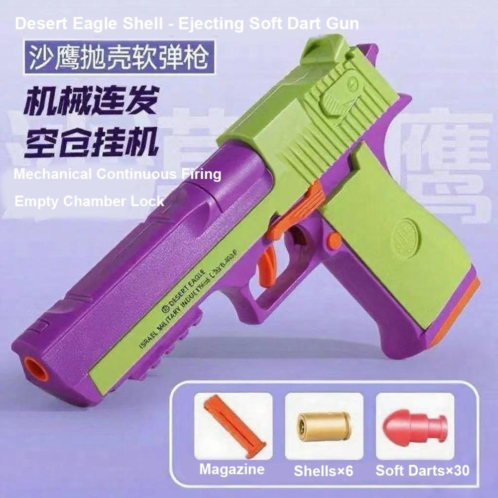 Stressabbau Modellpistole Kontinuierliches Werfen Hängender Revolver Werfer Spielzeugpistole Outdoor Spiel Unterhaltung Kindergeschenk