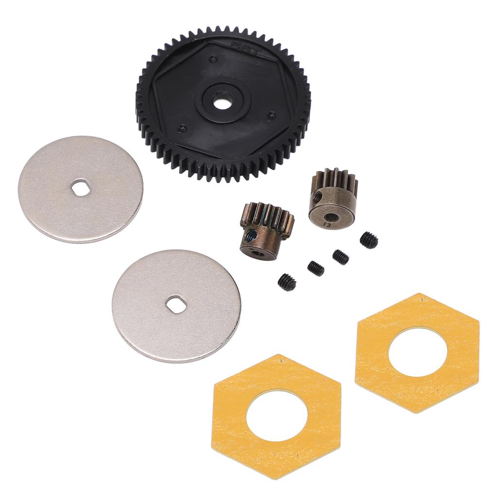 1Celsius10 RC 56T Large Spur Gear with 13T 15T Motor Gear RC Upgrade Parts for   SCX10 RC Crawler Car