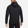 Nike Fleece-Lined Warm Training Hooded Jacket With Logo Men Outerwear Black DD2125-010