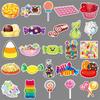 50 Colorful Cartoon Stickers: Waterproof DIY for Phone Cases & Suitcases