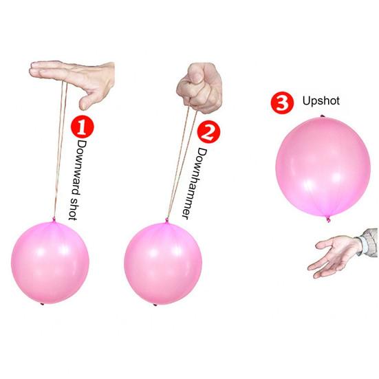 32 ks Heavy Duty Latexové balónky Odrážecí děrovací balónky s otvorem Gumová rukojeť Párty balónky Dětská narozeninová párty Svatební výzdoba