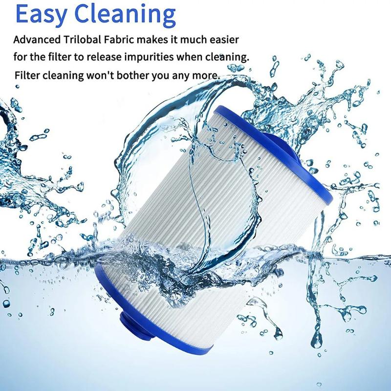 Replacement Hot Tub Spa Filter for PWW50 6CH-940 Maintenance Long-lasting Efficient Cleaning Washable Pool Cartridges for Garden